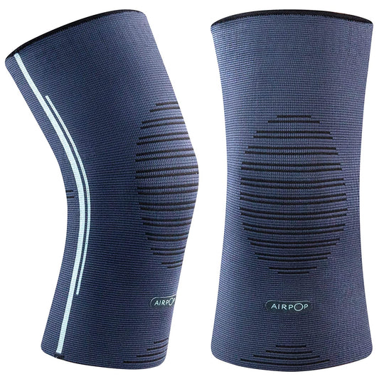Knee Brace for Knee Pain, Knee Compression Sleeve Support 2 Pack, Blue